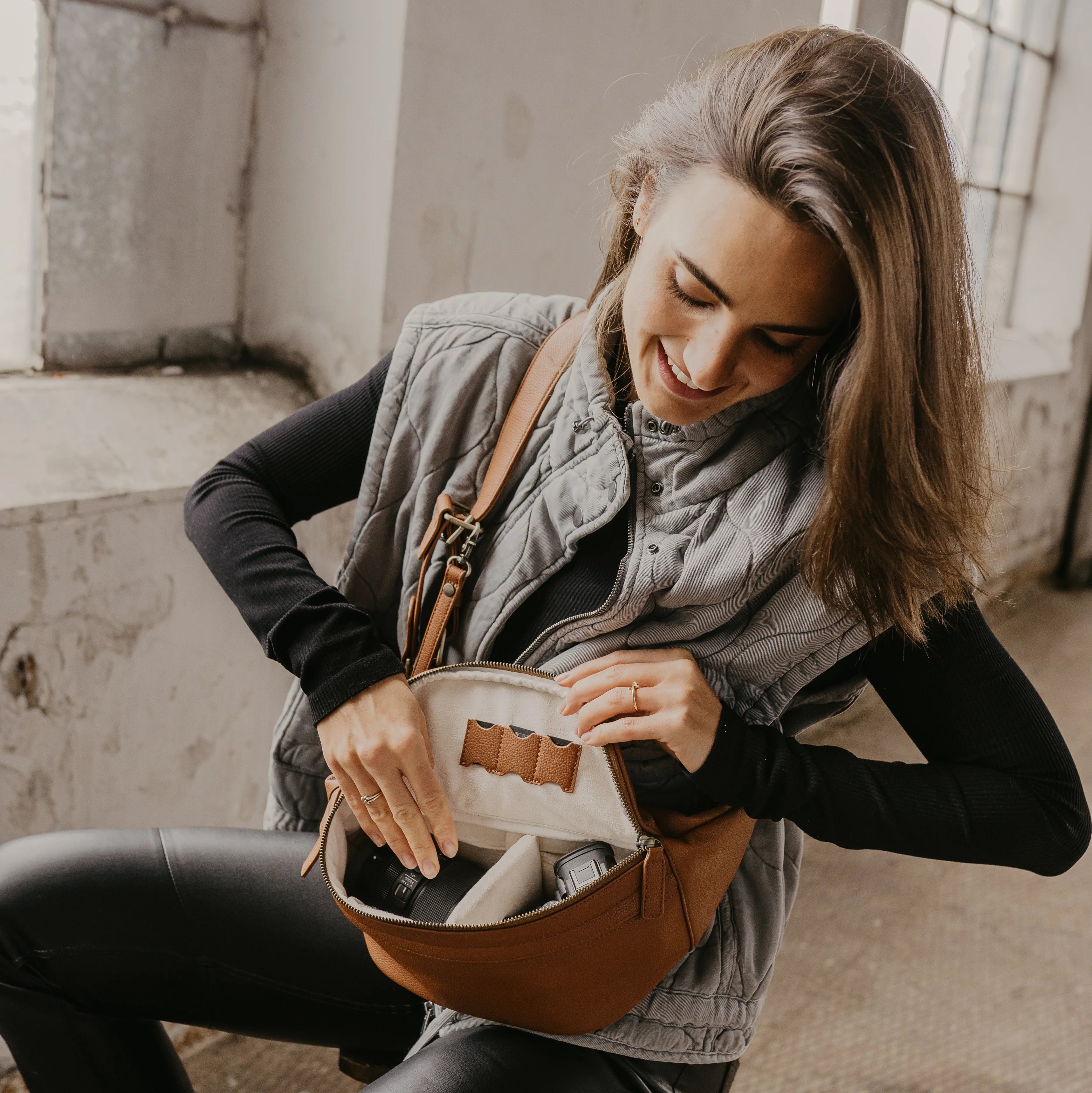 LOULEX camera backpack designed to support photographers' creative vision and equipment protection