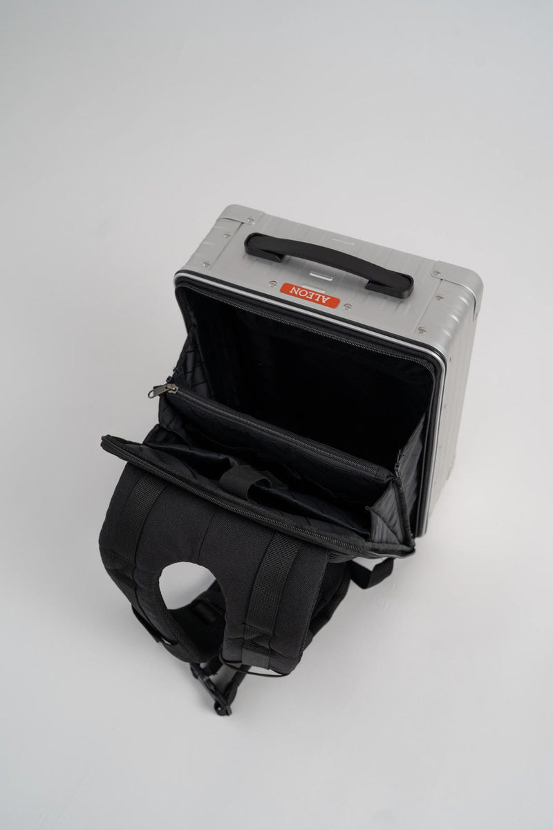 LOULEX-ALEON 16" HYBRID-CAMERABAG-PLATIN