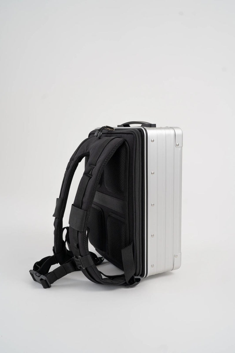 LOULEX-ALEON 16" HYBRID-CAMERABAG-PLATINO